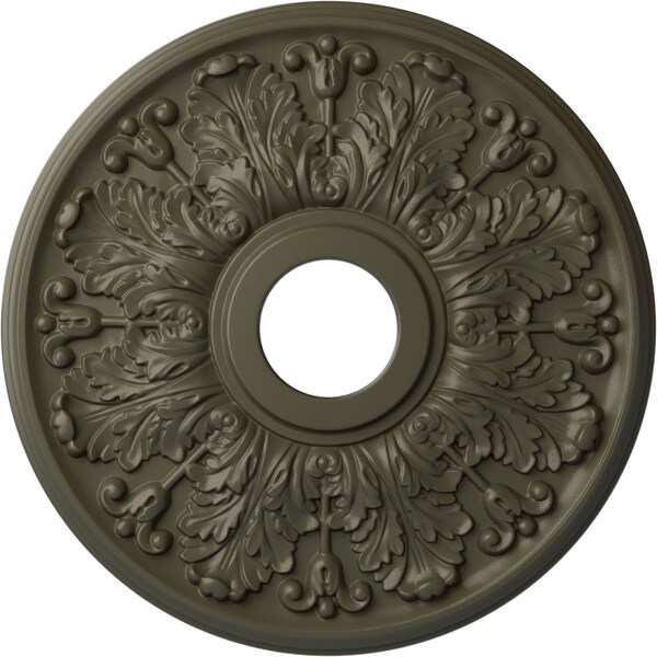 Ekena Millwork Apollo Ceiling Medallion (Fits Canopies up to 5 5/8"), 16 1/2"OD x 3 5/8"ID x 1 1/8"P, Witch Hazel CM16APWHF - main